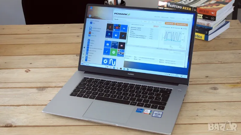 Лаптоп Huawei MateBook D15, 15.6", Intel i3, 8GB, 256GB SSD, снимка 1