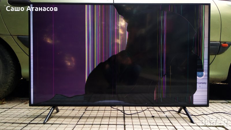 SAMSUNG UE55NU7172U със счупена матрица ,BN44-00932B , BN41-02635A ,Y18 VNB V0.7 ,CY-NN055HGLV2H, снимка 1
