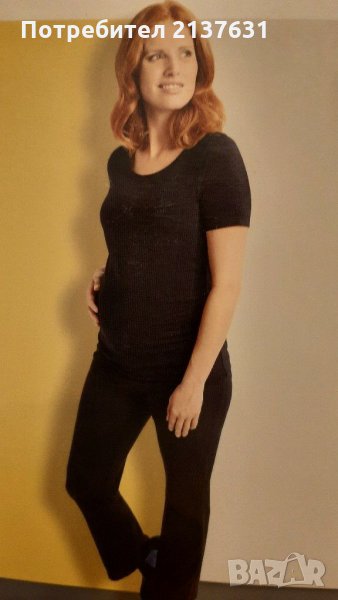 НОВИ  ! Панталони за БРЕМЕННИ от БИО памук , снимка 1