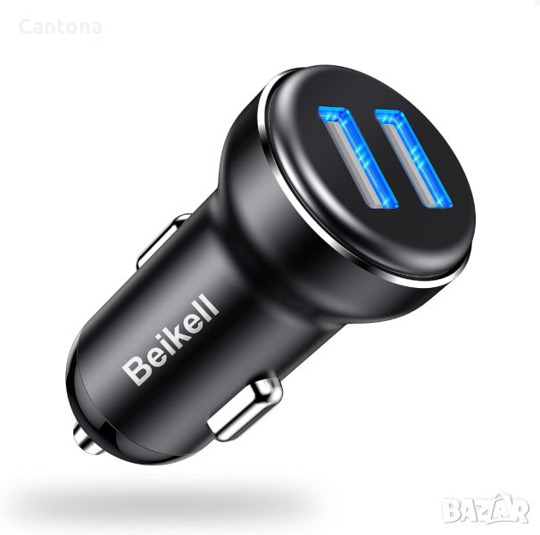 Beikell 2xUSB car charger 3.4A, алуминиево тяло, снимка 1