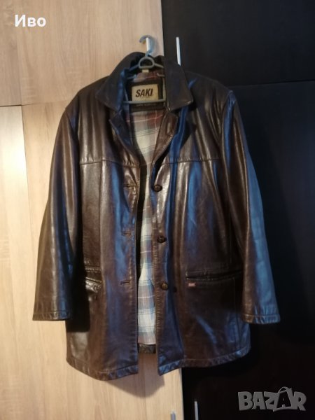 Кожено яке *Saki®* (оригинално с етикета и знака ®) , снимка 1