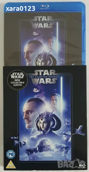 Star Wars: Episode I - The Phantom Menace (Blu-Ray), снимка 1