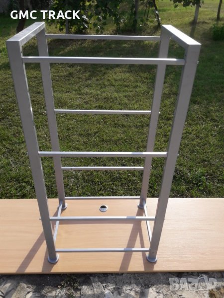 Барплот,етажерка,работен плот,помощна маса,кухненска количка - модулна метална основа, снимка 1