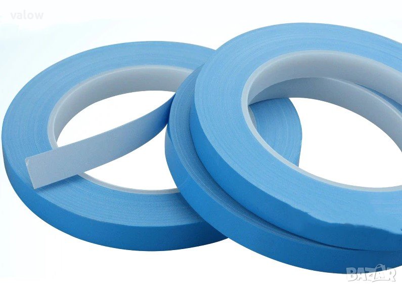 Термопроводяща лепенка за диодни ( LED ) ленти 25м, снимка 1