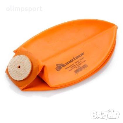 Плондер (плондир) за топки METEOR с вентил. Размер - 5. Материал - каучук. Цвят - оранжев. Тегло - 7, снимка 1