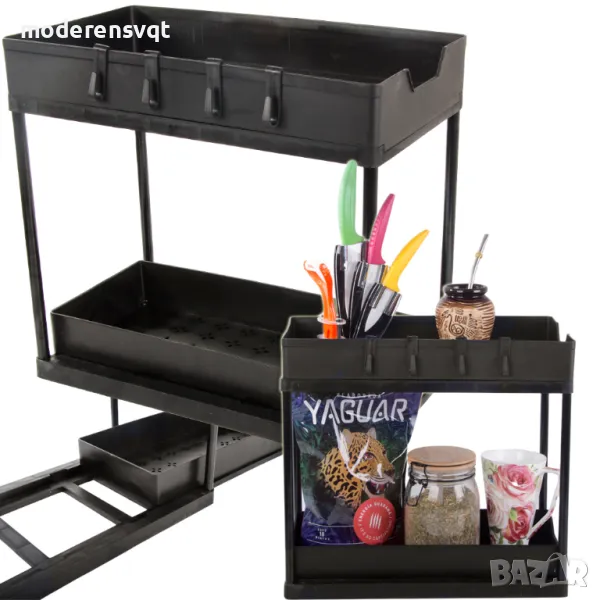 Етажерка за подправки изтеглящ се рафт за кухня, снимка 1