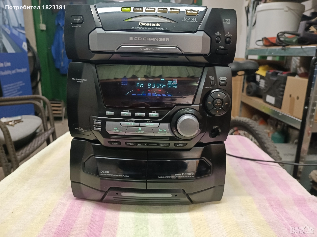 Уредба Panasonic , снимка 1