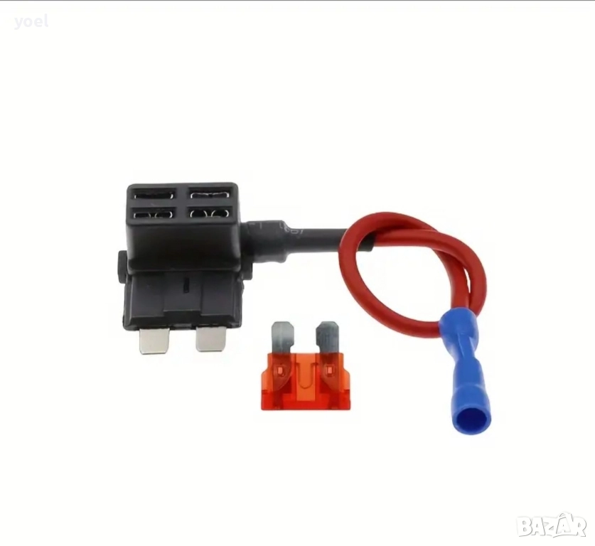 12V Държач За Предпазител, Адаптер За Добавяне На Верига, снимка 1