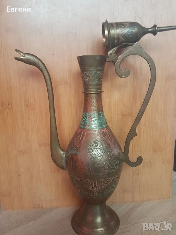 Месингов чайник, снимка 1