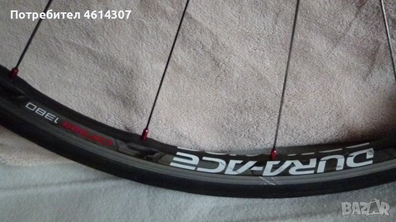 Предна Капла - DURA ACE WH-7850 Carbon 1380 FRONT , снимка 1