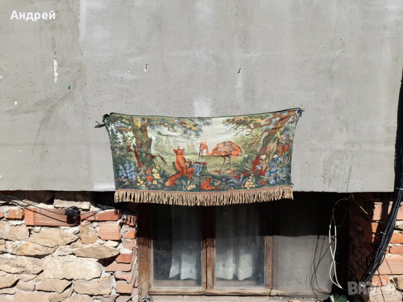 Старинен ковьор,покривка за стена #187, снимка 1