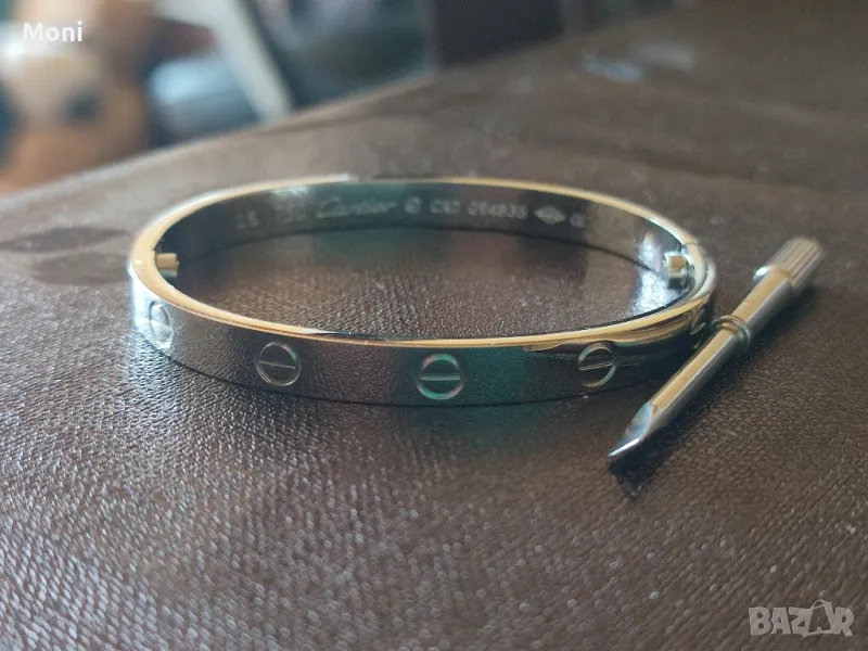 Cartier love bracelet - гривна от неръждаема стомана , снимка 1
