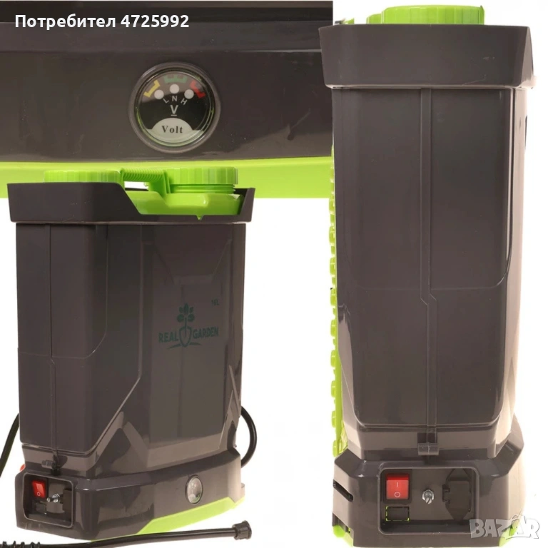 Оригинална Акумулаторна пръскачка 16L – Електрическа, 12V, снимка 1