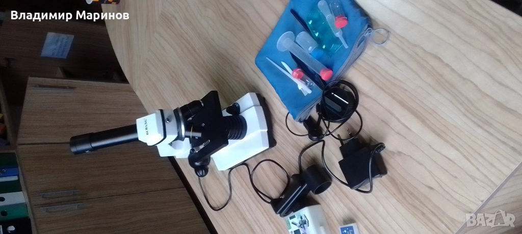 Продавам микроскоп, снимка 1