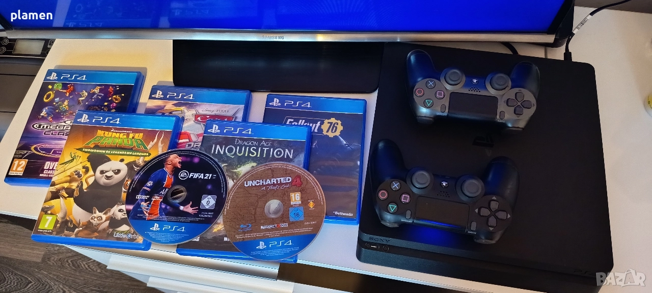 PS4 slim-500GB, снимка 1