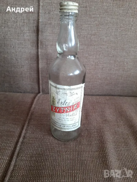 Стара бутилка от Zytnia, снимка 1
