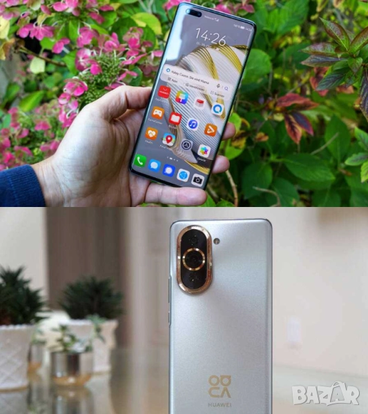 Смартфон Huawei Nova 10 Pro, 6.78", OLED, 256GB, 100W, Сребрист, снимка 1