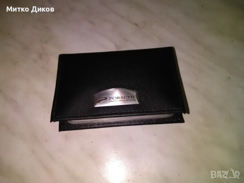 Порше визитник  10 прегради и за карти калъвче ново, снимка 1