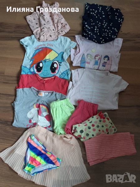 Летен лот за момиче, р.104-110, снимка 1