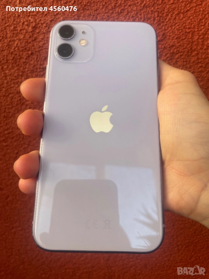 iPhone 11 purple лилав , снимка 1