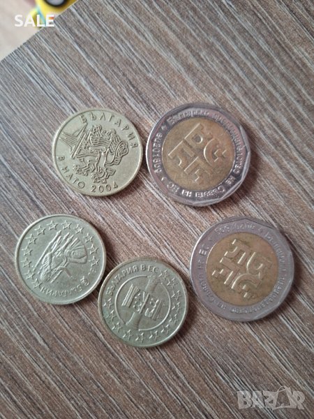 Монети по 2лв и 50ст от 2007,2005,2004,и 2018г, снимка 1