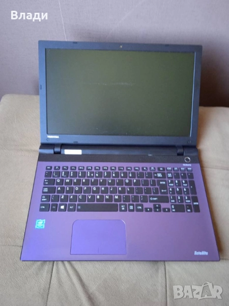 Toshiba Satellite L50-C 4ядрен Intel Pentium отлична батерия , снимка 1