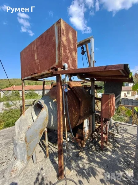 Малък бетонов център, бетонобъркачка, оборудван, бартер, снимка 1