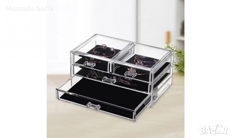 Органайзер за бижута 4 чекмеджета, снимка 1