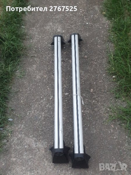 ОРИГИНАЛЕН АЛУМИНИЕВ БАГАЖНИК НАПРЕЧНИ ГРЕДИ ЗА МЕРЦЕДЕС А КЛАСА MERCEDES W168, снимка 1