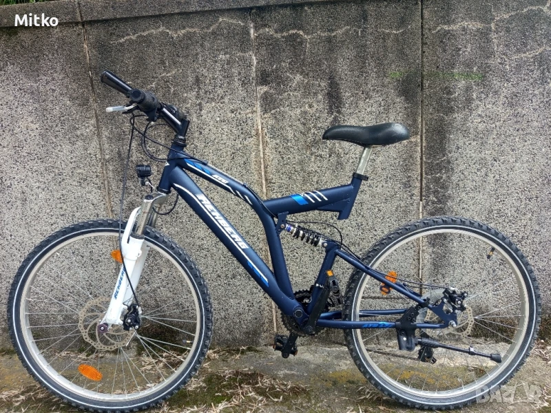 26 цола алуминиев велосипед с 21 скорости усилени капли амортисьори предн ново дискови спирачки , снимка 1