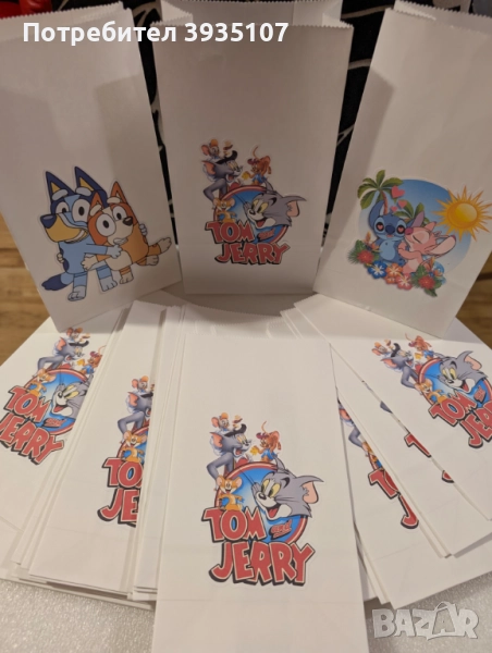 Хартиени пликчета за лакомства и подаръци, снимка 1