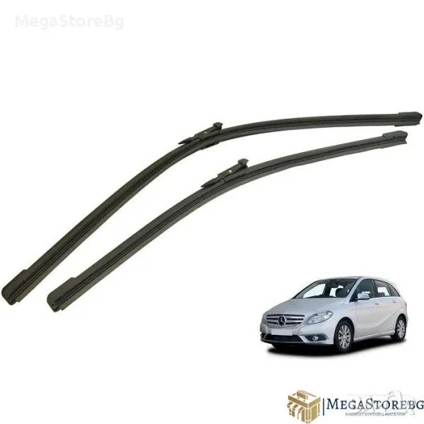 Предни чистачки за Mercedes B Class W246 2бр/к-т, снимка 1