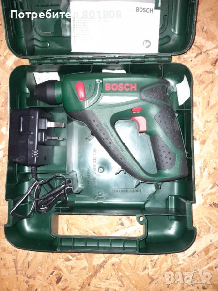 Акумулаторен перфоратор Bosch Uneo, снимка 1