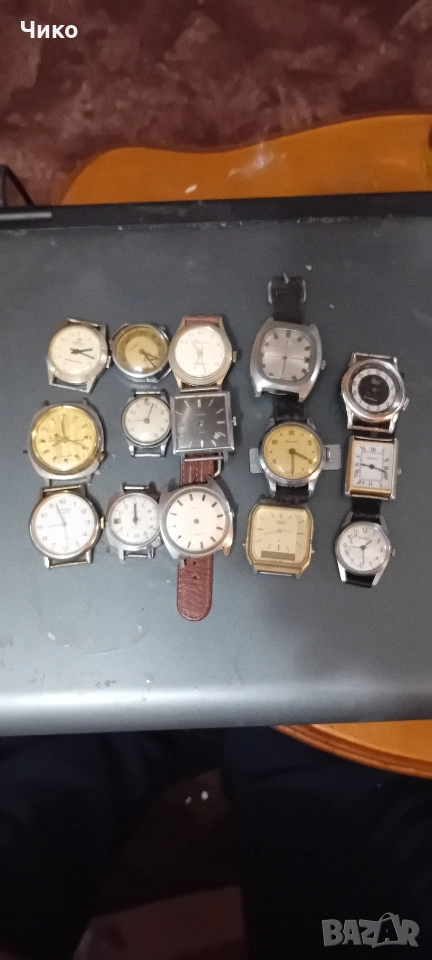 15бр стари швейцарски мъжки часовници , снимка 1