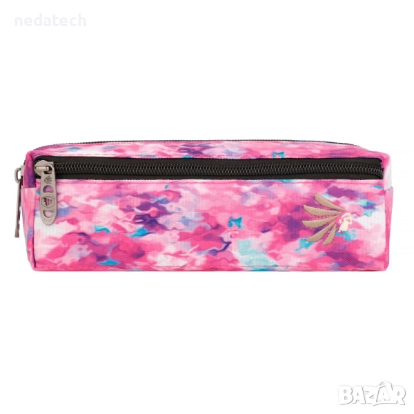 Ученически несесер 15NF36, Розов, 20x6x6 см., снимка 1