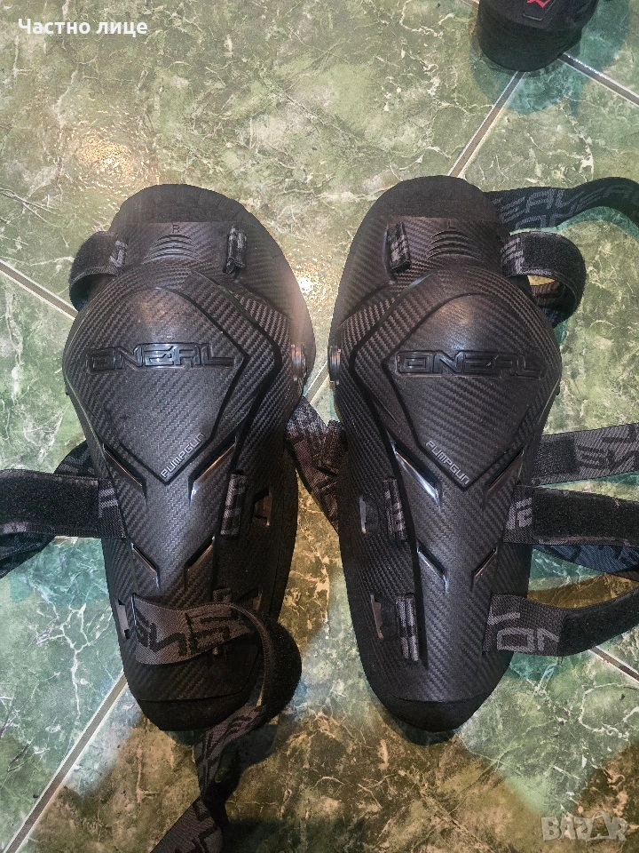 Мото наколенки O’NEAL PUMPGUN MX Carbon, снимка 1