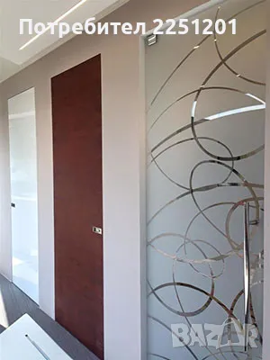 Стъклени интериорни врати по поръчка Перфект Мебел, снимка 1