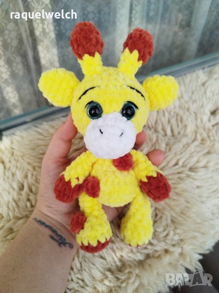 Ръчно Изплетено Жирафче "Амигуруми", снимка 1