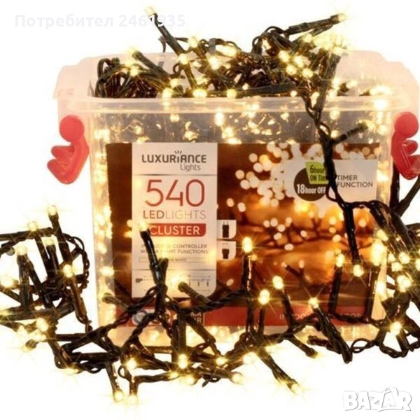 Декоративно LED осветление Luxuriance Lights 15.7м, снимка 1