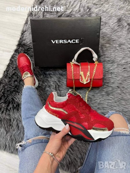 Дамски спортни обувки и чанта Versace код 23, снимка 1