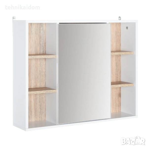 Шкаф за баня огледален с етажерки Homcom внос от Германия, снимка 1