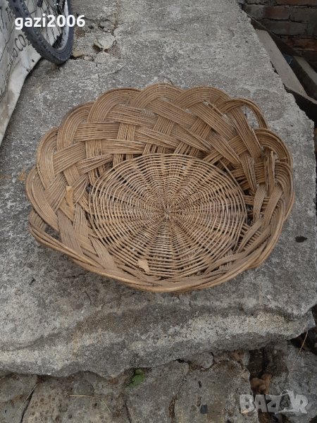 Плетен кош за пране и други, снимка 1