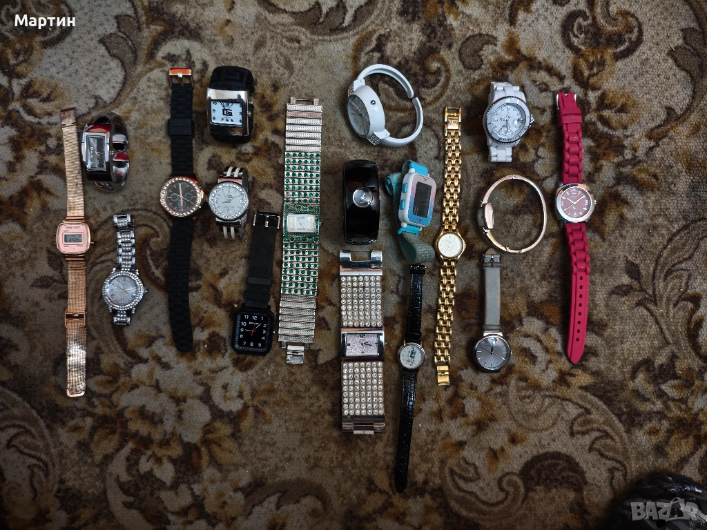Лот часовници – 18 бр. (предимно дамски), снимка 1