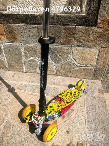 Детска тротинетка, снимка 4 - Скутери и тротинетки - 54186285