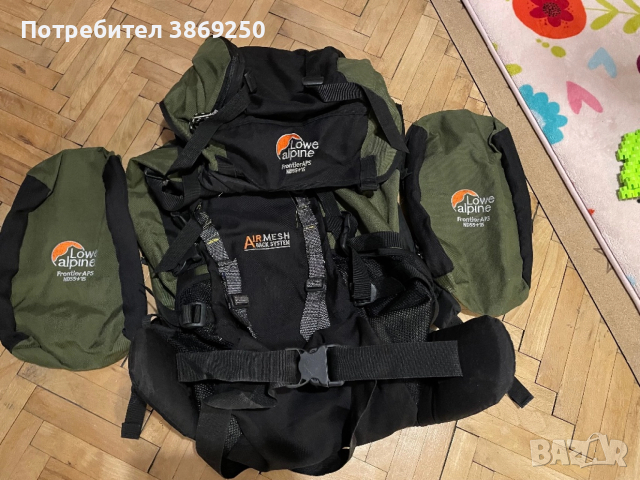 Раница Lowe Alpine Frontier 55+15, снимка 2 - Спортна екипировка - 52853369