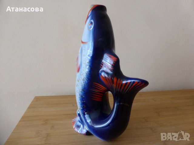 Украински порцеланов сервиз Риби 1980 г риба 2, снимка 8 - Сервизи - 44393180