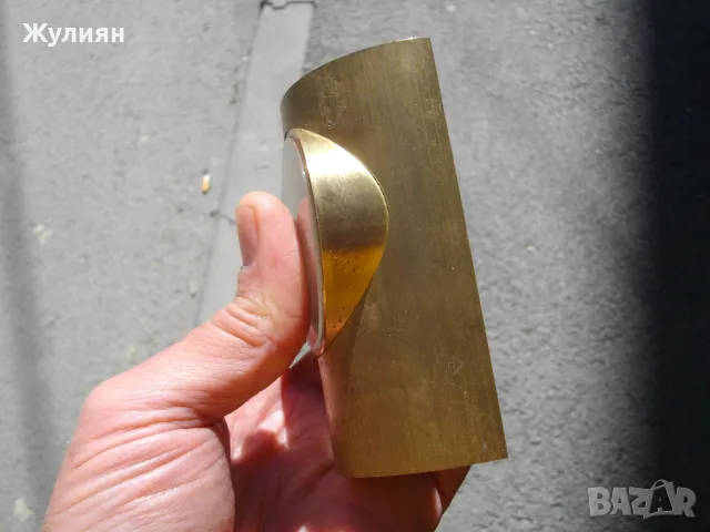 КОЛЕКЦИОНЕРСКИ БРОНЗОВ 8 ДНЕВЕН БУДИЛНИК PIERLYS FRANCE , снимка 6 - Антикварни и старинни предмети - 49403946