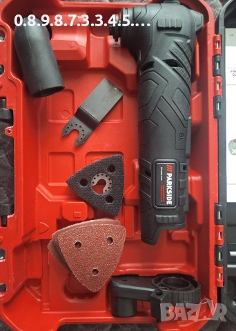мултитул на Парщсайд12В Parkside Performance 12V в жаранция до 10. 28г.