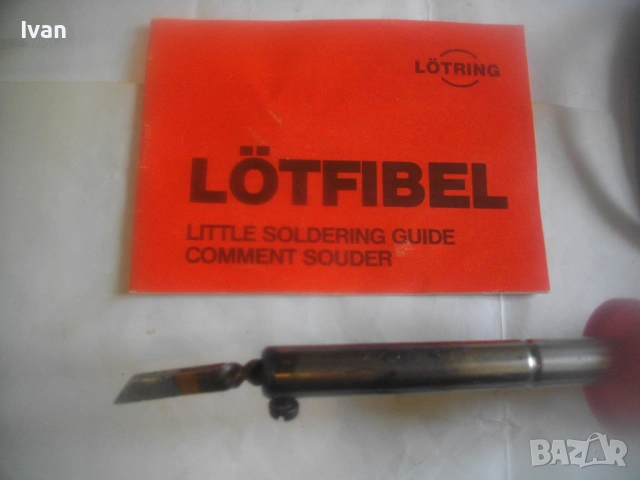 Старо качество ФРГ ЕЛ. МИКРО ПОЯЛНИК LOTRING Favorit 2030 за микроелектроника радио ТВ технология , снимка 14 - Други инструменти - 54046907