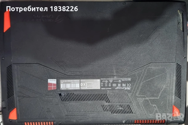 Asus GL502V, снимка 6 - Лаптопи за дома - 53237852